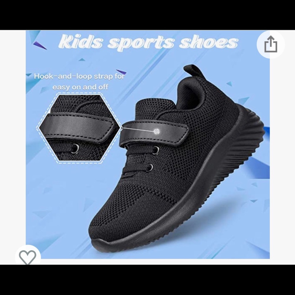 Wonvatu Toddler Running & Walking Strap Toddler Shoe Athletic Running Shoes 2